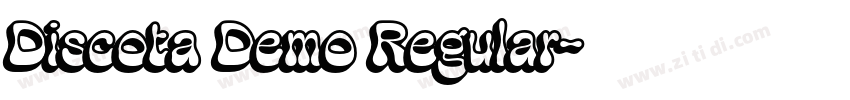Discota Demo Regular字体转换